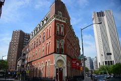 04 Hall Of St James School 1868 At 37 St James Place With Verizon Building To The Right Chinatown New York City.jpg